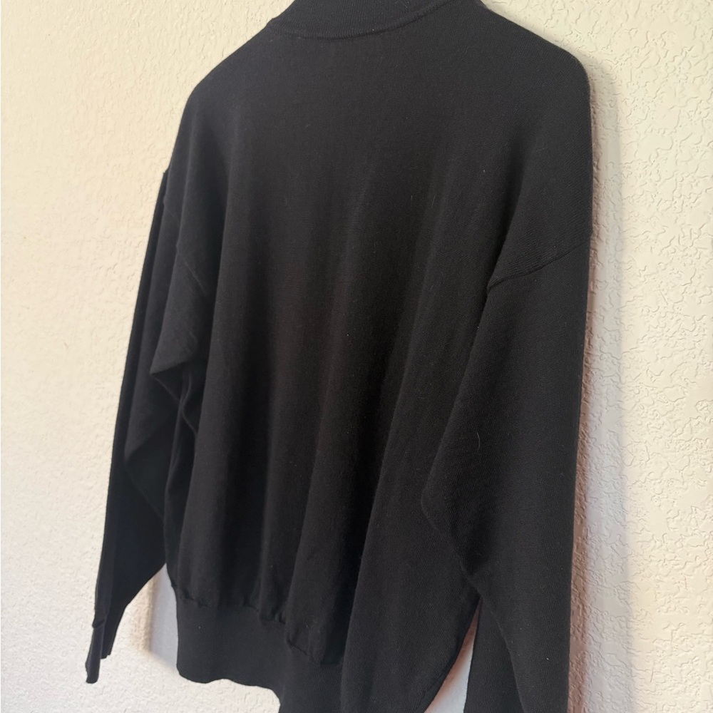 Pendleton Black Mock Turtleneck Men's Sweater - Picture 10 of 16